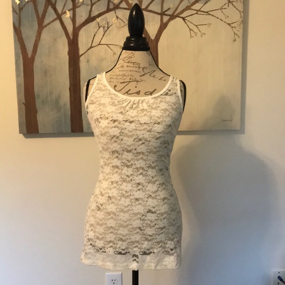 Lace Tank Top - Picture 1 of 5